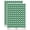 Dark Green, variant on Letter I Uppercase Fun Bold Font 200+ Round Stickers - White - Matte Finish - 0.50" Size