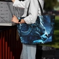thumbnail image 7 of Honeii Celestial Ram Night Sky for Tote Bag with Adjustable Strap,Beach Bag, Waterproof Sandproof Beach Tote Bag, Large Capacity Foldable Beach Bags, 7 of 7