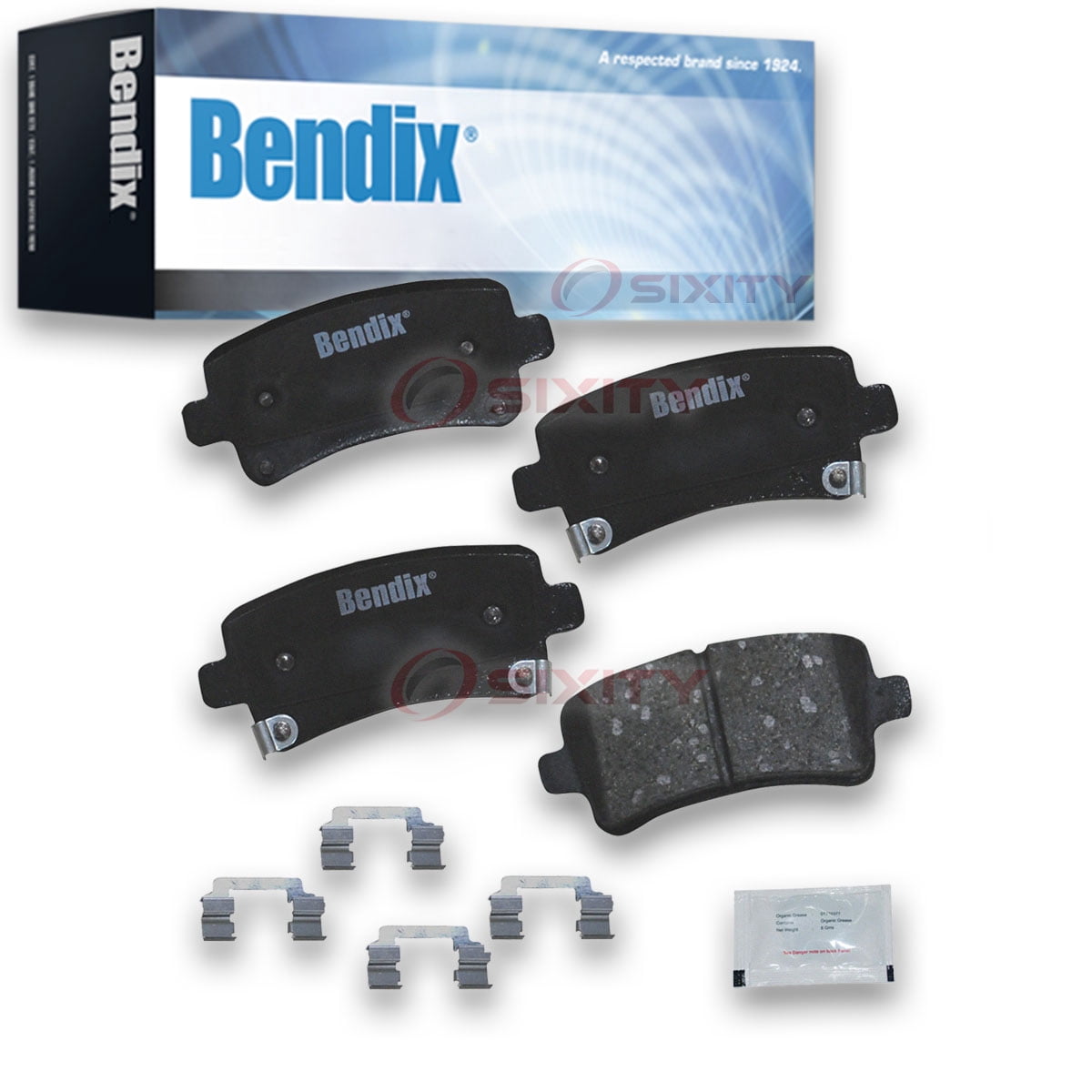 Bendix Brakes Disc Brake Pad Set Fits select: 2013-2015 CHEVROLET MALIBU, 2014-2019 CHEVROLET IMPALA