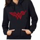 thumbnail image 2 of Sudadera Wonder Woman Mujer Maravilla Estampado Gliter, 2 of 4
