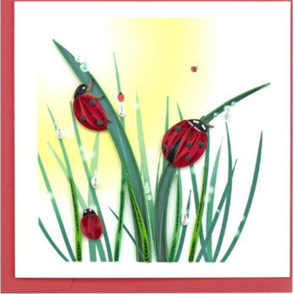 Quilling Card Quilled Ladybug Card