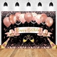 thumbnail image 1 of Telón de fondo con purpurina para cumpleaños de adultos, globos, pancarta de fiesta de cumpleaños, decoración para sesión fotográfica, fondo fotográfico para estudio fotográfico, 1 of 4