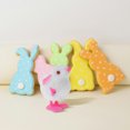 thumbnail image 4 of HAMPPLIES Plush Bunny Easter Celebration Hopping Function for Toddlers 1Set, 4 of 6