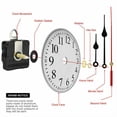 thumbnail image 5 of Mecanismo de movimiento para reloj de cuarzo Diy, eje largo de 31mm, manos, pared, herramienta de reparación de relojes de cuarzo, piezas Repla, 5 of 5