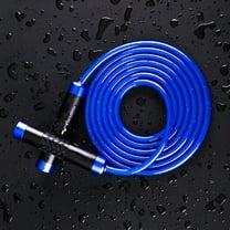TINKSKY Weighted Jump Ropes Training Jump Rope PVC Blue 1Set for Gym Training