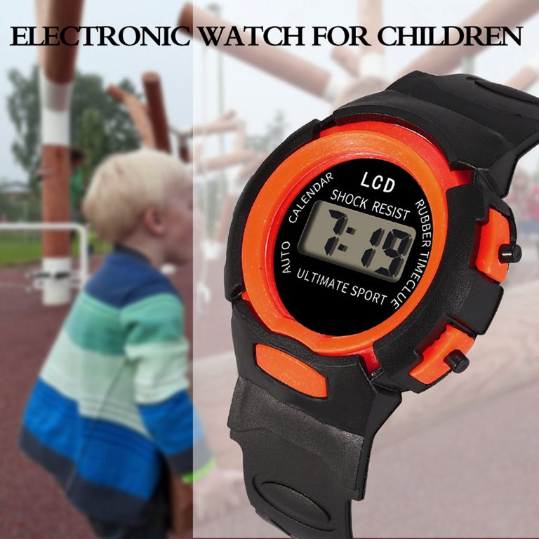 Mlqidk Kids Watch, Digital Watches for Kids Boys Girls with LED