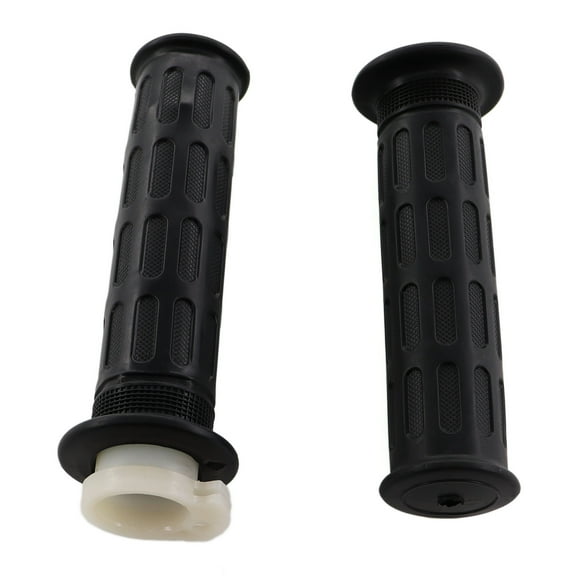 Left & Right Throttle Grip W/ Cable Tube Sleeve for Coleman 100 and 200 Series BT200X CT100U Mini Bikes, Replacement Part