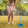thumbnail image 3 of Standing Misting Cooling System with 4 Nozzles with a Stand Base and a Shape Memory Tube & Being Bent in Any Direction for Bringing Cool Breeze in Hot Summer Days, 3 of 5