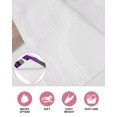 thumbnail image 6 of Purple Stripe Kitchen Dish Towels for Drying Dishes Set of 2, Black Grey White Gradient Striped Geometric Waffle Weave Microfiber Hand Tea Bathroom Towels Quick Dry & Absorbent Towel 15.7x23.6, 6 of 7
