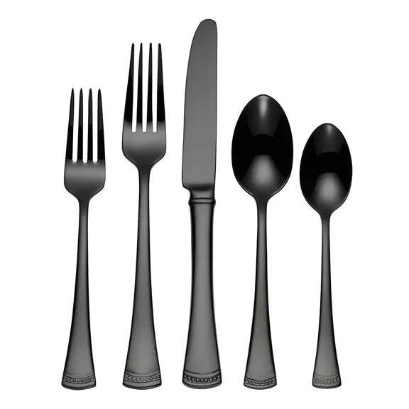 Lenox Portola Black 5Pc Place Setting