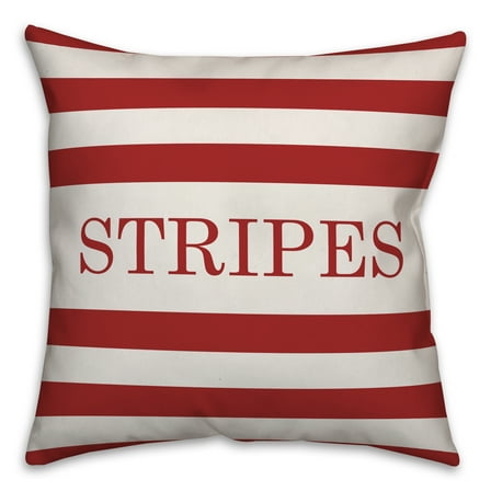 Creative Products Stars and Stripes Reversible 16x16 Indoor / Outdoor Pillow