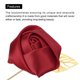 thumbnail image 4 of 12 Pcs Ramilletes de Rosa con Alfileres para Hombres Ceremonia de Boda Aniversario Cena Formal Fiesta Vino Tinto, 4 of 5