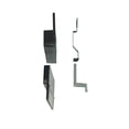 thumbnail image 2 of WRS 3-1/4" Sliding Screen Door Handle Assembly - Black, 2 of 4