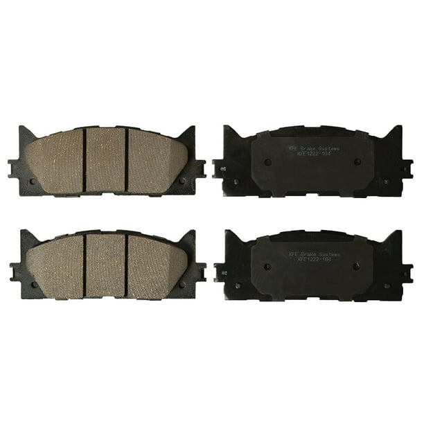 Premium Ceramic Disc Brake Pad FRONT Set + Shims KFE QuietAdvanced Fits