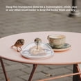 thumbnail image 4 of BirdFeeder Dome Funda de alimentación Estación de alimentación Protector Shield con percha A prueba de intemperie Snow Shade Backyard Patios Wildlife House Clear Inevent PT000745-01B, 4 of 7