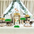 thumbnail image 4 of 8Pcs Oh Deer Baby Shower Honeycomb Centerpieces, Welcome Baby It’s a Boy Table Decorations, Green Deer Themed Gender Reveal Party Supplies, 4 of 6