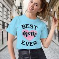 thumbnail image 3 of Women's T-Shirt, Best Mom Ever T-Shirt, Mother's Day T-Shirt, Mother's Day Gift, Loving Mama Tee, Women's Tee, Women's Cotton Shirt, Mom Gift, Best Mom Tee, Gift for Her, 3 of 5