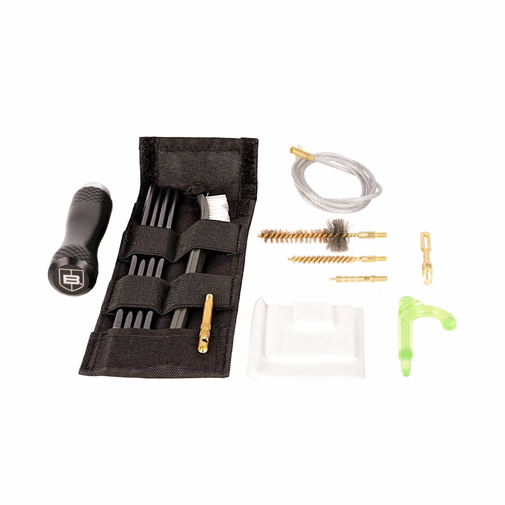 Breakthrough Clean Technologies® Badge Series Rod & Pull-Through Cleaning Kit w/ Molle Pouch, 6.5mm