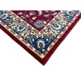 thumbnail image 4 of 5' x 7' Feet Burgundy Red Blue Beige Floral Traditional Oriental Vintage Area Rug Carpet, 4 of 8