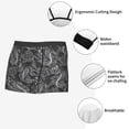 thumbnail image 3 of Pofeuu Snake Print Men’s Boxer Briefs, Moisture-Wicking Underwear, Regular,Trunk-Small, 3 of 5