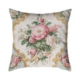 thumbnail image 3 of Rustic Pillow Covers 18x18 in, Vintage Dark Floral Home Decor Living Room, Gifts for Women, Vintage Cottagecore Botanical Decor Throw Pillow Covers for Home Bedroom., 3 of 7