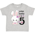 thumbnail image 3 of Inktastic Somebunny is Five 5th Birthday Bunny Boys or Girls Toddler T-Shirt, 3 of 5
