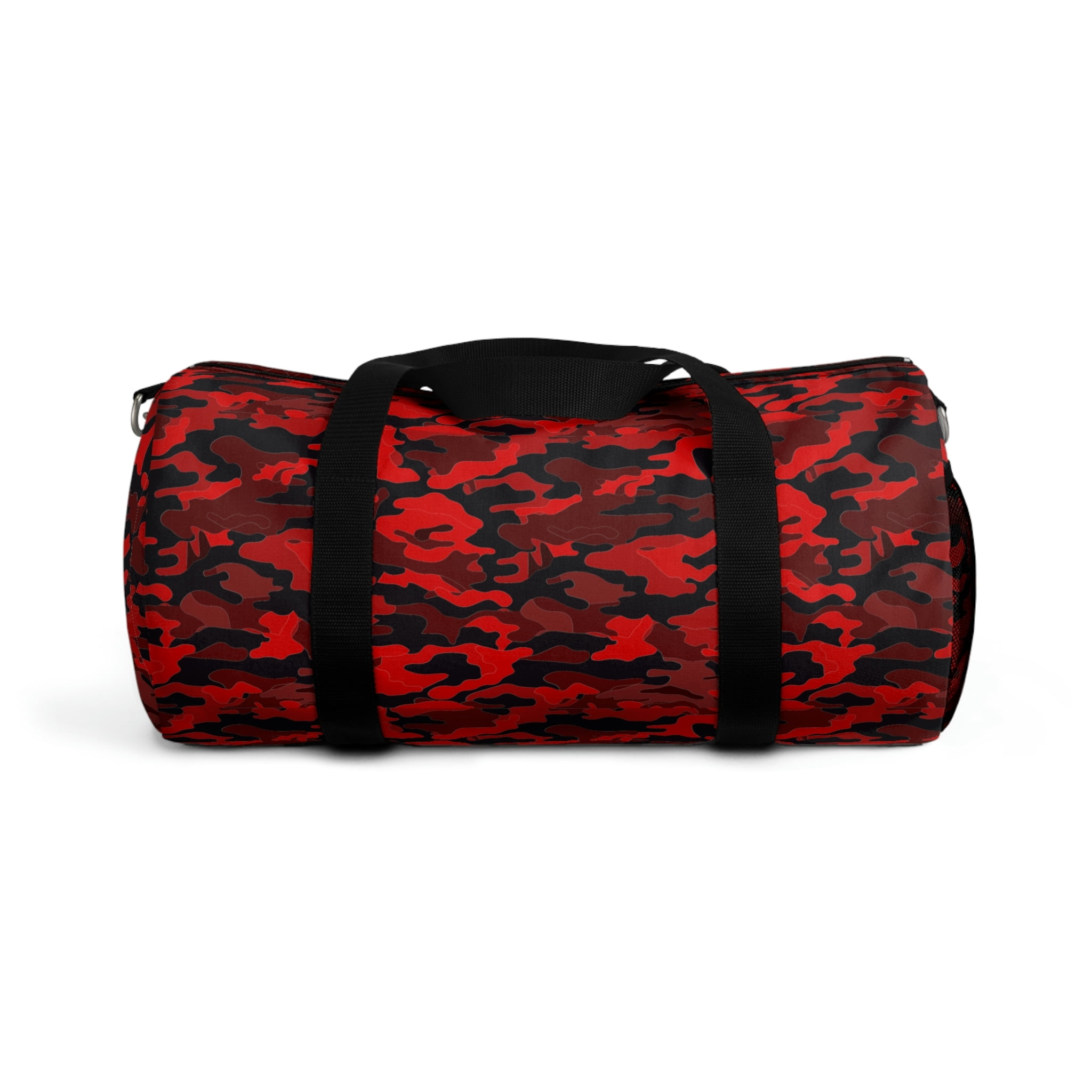 Red/Black Camo Duffle Bag Camo Color Code 0056