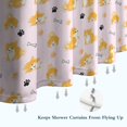 thumbnail image 6 of Cute Shiba Inu Shower Curtain 72"x84" ,Bathroom Decorative Shower Curtains Set with 12 Hooks,Modern Waterproof Washable Shower Curtain, 6 of 6