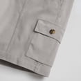 thumbnail image 5 of RQYYD Women's High Waist Cargo Shorts Button Closure Casual Summer Quick Dry Outdoor Trousers with Pockets, 5 of 7