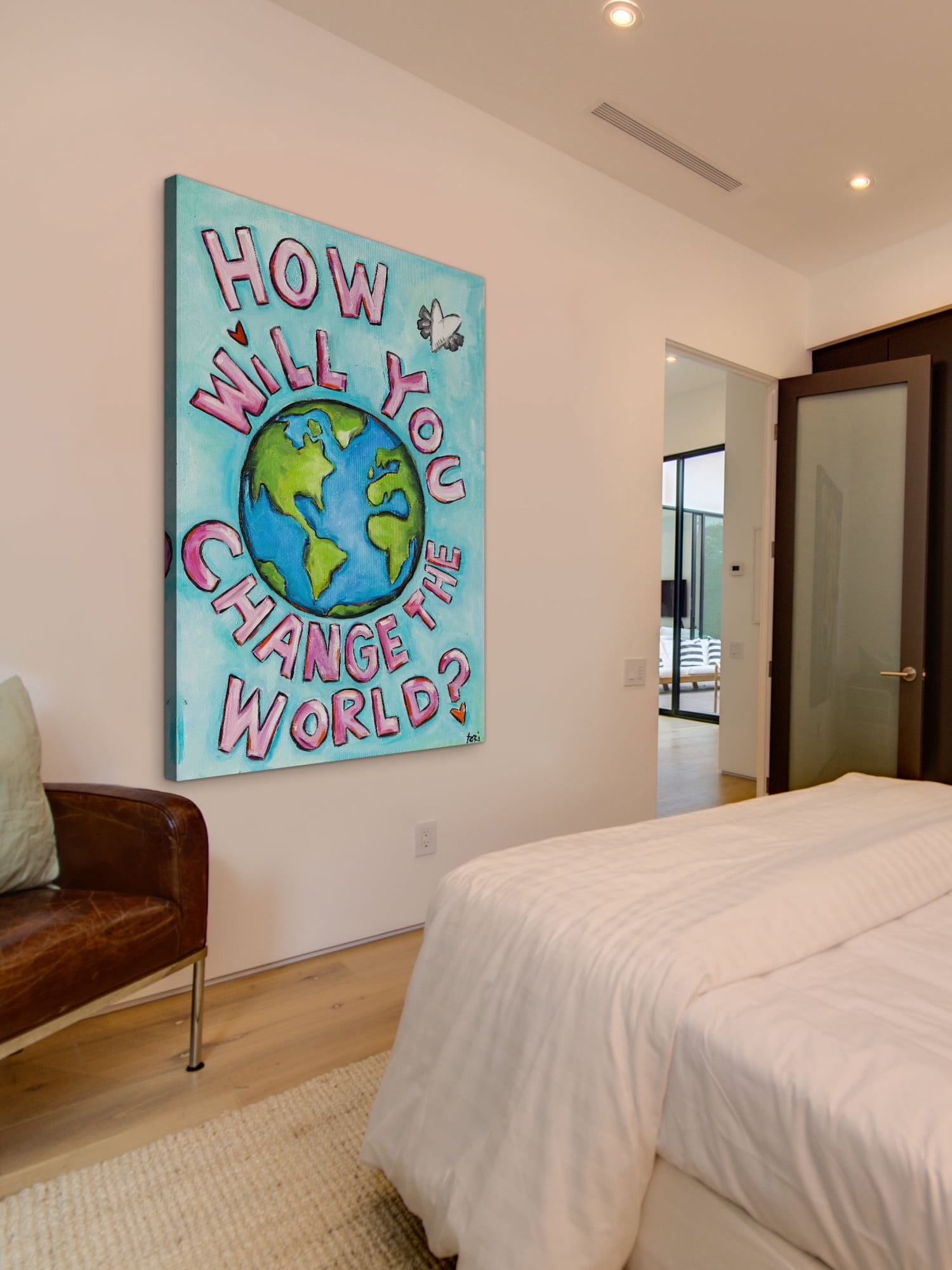 Marmont Hill "How Will You" by Tori Campisi Painting Print on Canvas