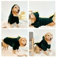 thumbnail image 6 of Large Dog Halloween Costume, Tiger Cosplay Costume for Dog, Cute Funny Dog Hoodie Coat, Warm Apparel Pet Winter Clothes for Medium Large Dogs Dinosaur 4XL, 6 of 6
