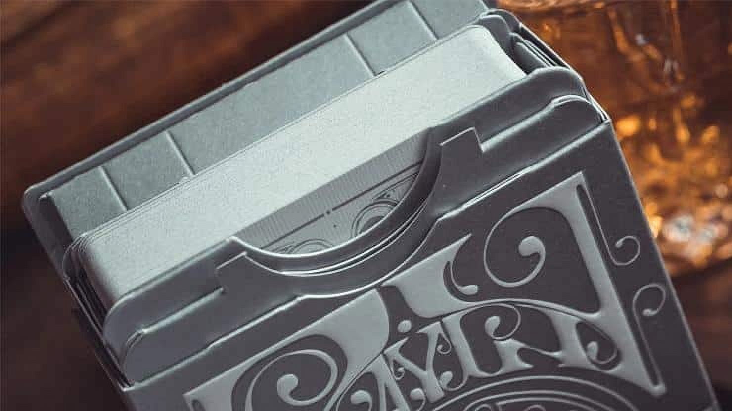 Smoke & Mirrors V8 Silver (Deluxe) Edition Playing Cards by Dan & Dave