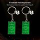 thumbnail image 4 of Qarigey 2 piezas de llaveros multiusos de larga duración colgante colgante bolsa adorno monedero percha saco decoraciones fútbol Fan Accesorios de disfraces Qarigey AP014112-00, 4 of 6