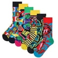 thumbnail image 1 of Happy Socks calcetines unisex, paquete de 6 - Marvel Avengers, calcetines con motivos, mezcla de algodón, caja de regalo MARVEL Avengers 41-46, 1 of 7