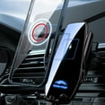 thumbnail image 5 of CxhicLuv Car Wireless Charger, Auto Magnetic Holder, Smart Induction 15W Fast Charging, Car Charging Accessories, Wireless Charging & Phone Fixing for Drivers, Smartphone Users, Black, 5 of 9