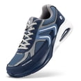 thumbnail image 3 of Fitville zapatos Extra anchos para caminar para hombres, zapatos deportivos acolchados anchos para pies hinchados, pies planos, arco de ajuste, alivia el dolor de talón, 3 of 5
