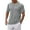 Grey, variant on Men's Athletic T Shirts for SportsFitness Loose Fit Solid Color Design for SpringSummer Wicking Ideal Companion for Shorts Large Tall T Shirts Men Microfiber Tee Shirts for Men Oversized T