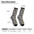 thumbnail image 2 of Balery Bulldog Print Calcetas Largas con Estampado para Hombre y Mujer – Suaves y Transpirables, Talla Única (US 5-11), 2 of 6