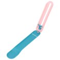 thumbnail image 3 of Cat Wet Treats Dispense Spoon, Exquisite Reliable Convenient Cat Snack Spoon  For Feeding For Cats Pink Spoon With Blue Handle, 3 of 8
