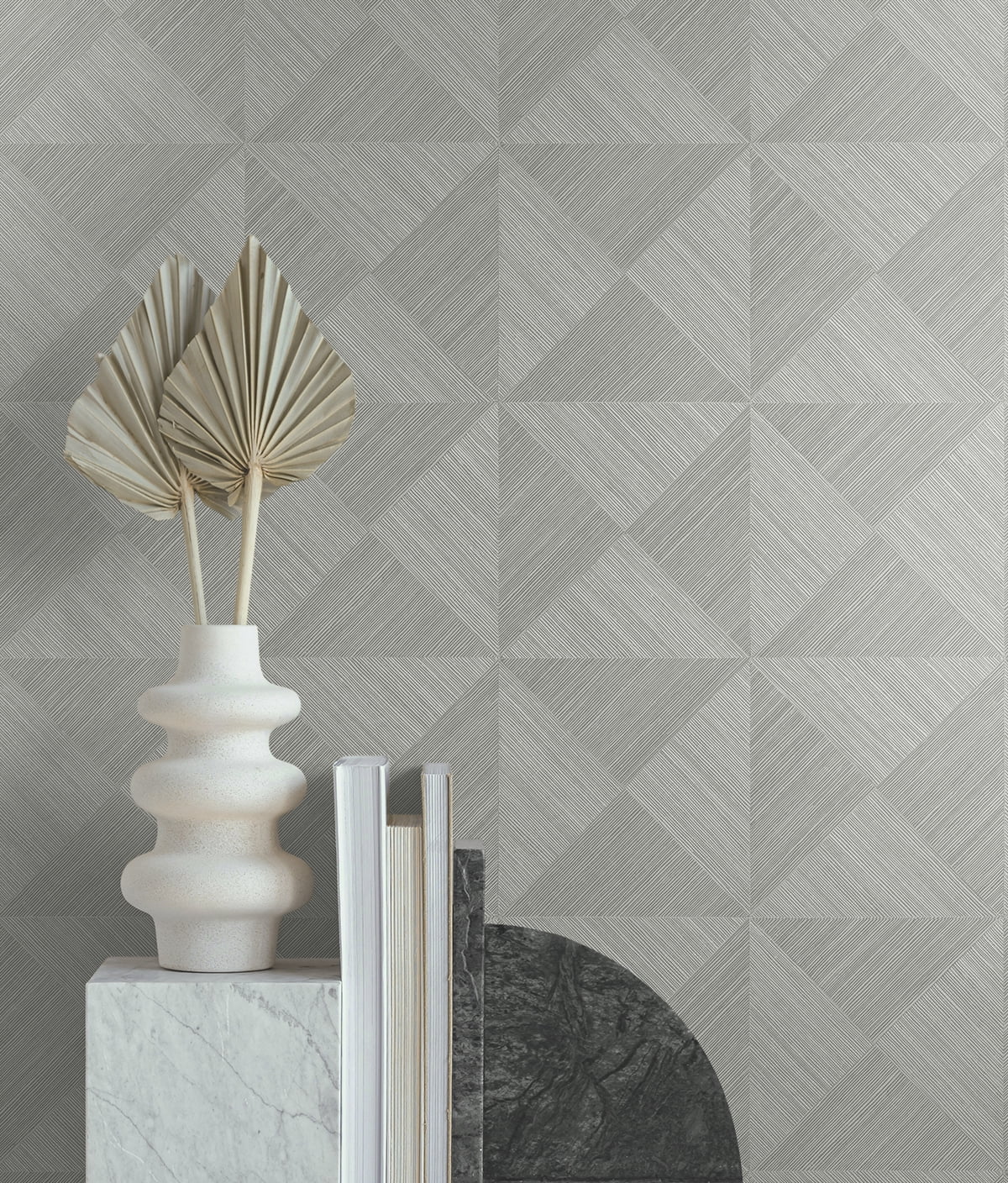 Stacy Garcia Home Geo Inlay Peel and Stick Wallpaper