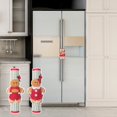 thumbnail image 3 of sunsanly Christmas Refrigerator Handle Covers Gingerbread Man Kitchen Appliance Handle Covers for Fridge Door Holiday Home Office Decoration, 3 of 7