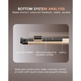 thumbnail image 6 of CRICAL Carbon Fiber Pool Cue Stick CXD Series Professional Pool Sticks for Adults Low Deflection Pool Cue Billiard Cues with 12.5mm Tip (Precise, Easy to Control, Pro Taper), 6 of 8