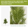 thumbnail image 2 of NIUBWJL Christmas Norfolk Pine Branches, Norfolk Pine Artificial Christmas Stems DIY Crafts Faux Christmas Greenery Norfolk Pine Branches for Xmas Wreath Garland Home Decor, 2 of 2