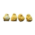 thumbnail image 7 of 4X Cute Resin Yellow Little Baby Chick Home Ornaments Decoration, 7 of 7
