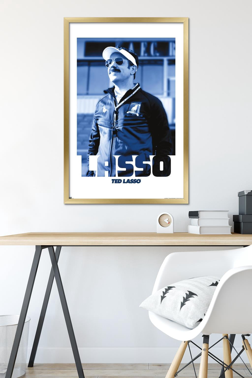 Ted Lasso - Ted Wall Poster, 22.375" x 34" Framed