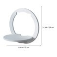 thumbnail image 2 of EIGTHTAIL Wall Floating Shelf Nordic Style Storage Shelf Punch Free Planter Holder Shelf Bracket, 2 of 6