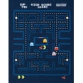 thumbnail image 3 of Pacman Mens Blue Short Sleeved T-Shirt, 3 of 5