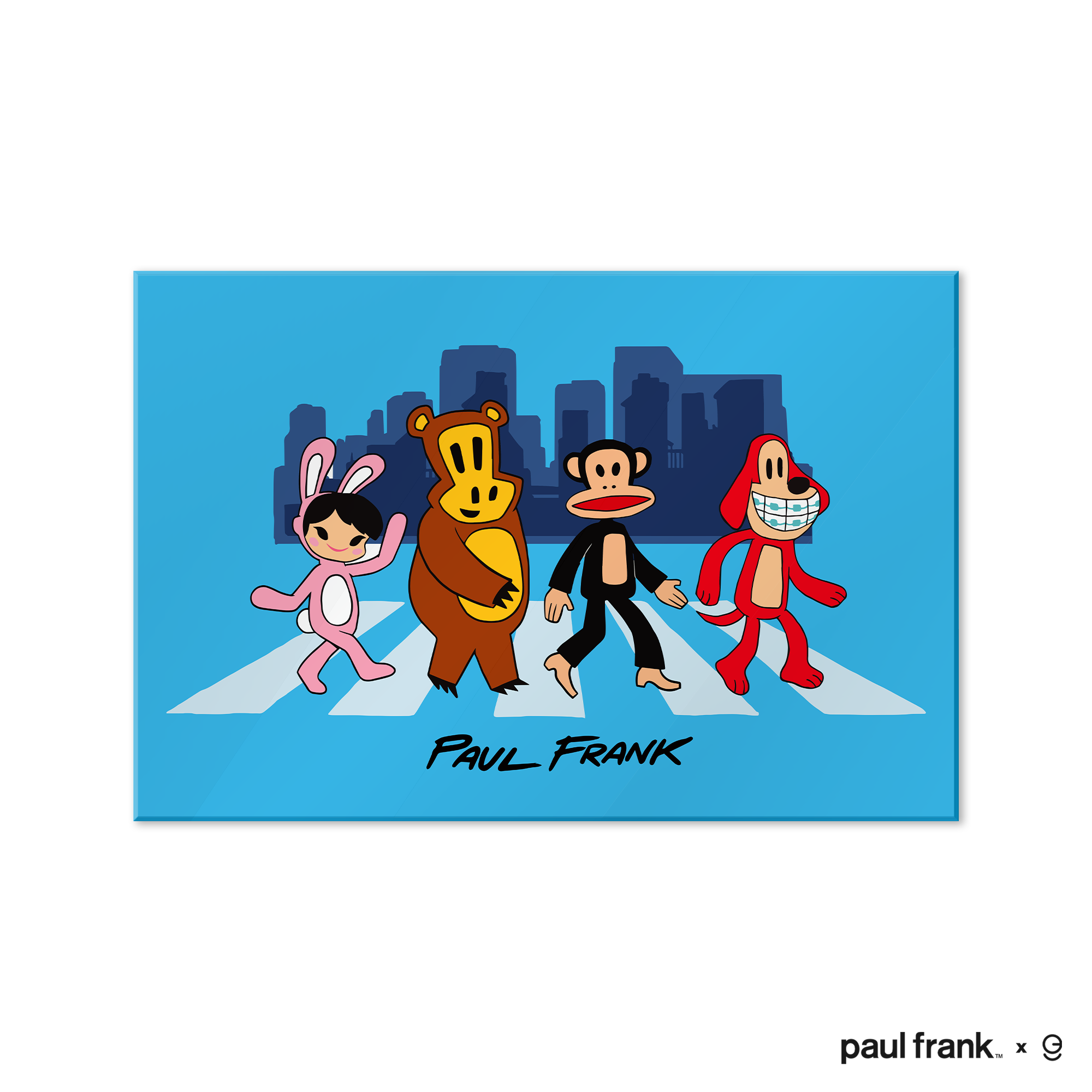 Paul Frank Acrylic Frame Photo Printing Artwork Multiple Size
