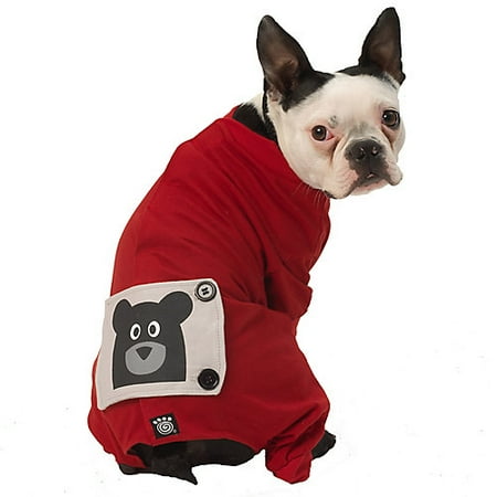 Petrageous Teddy Bear Red Dog Pajamas XSmall