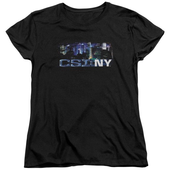 Csi Ny Never Rests Women's T-Shirt Black